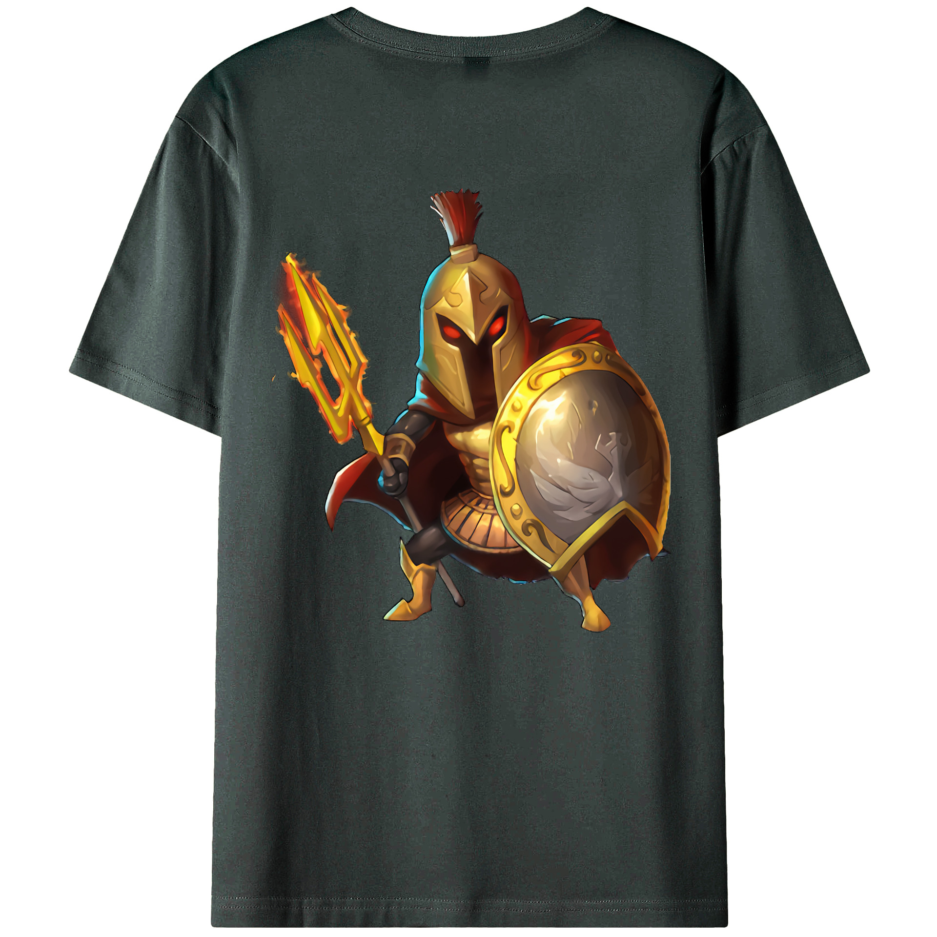 （画像用） リーグ・オブ・レジェンド League of Legends LOL 綿100％ メンズ半袖Tシャツ（バックプリント） 通気性